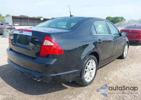 2012 Ford Fusion Sel из США, поврежденный, VIN 3FAHP0JA2CR121533